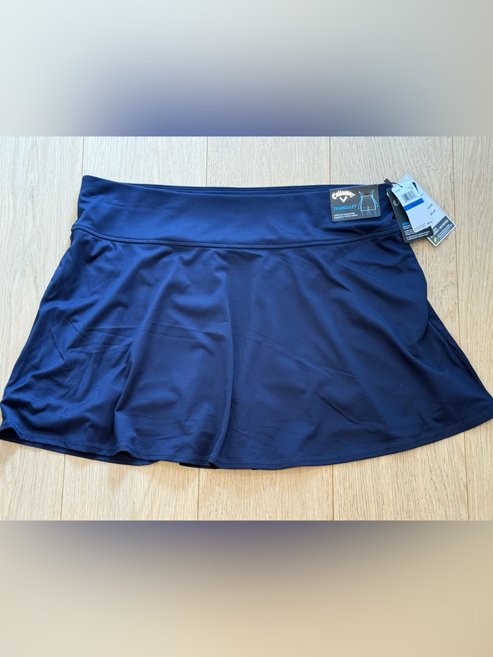 Callaway TrueSculpt Golf Skort Peacoat Navy NWT XL Tennis Sports Travel Vaca